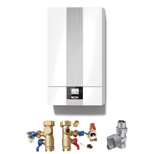 Zostava na vykurovanie s kondenzačným kotlom CGB-2 38kW