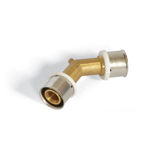 GT-M-PW 90°, 63x4,5 Multi Press-koleno 45°