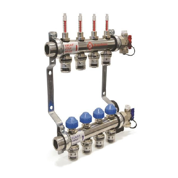 GTF-VSS 3, 1" Push fit rozdeľovacia stanica