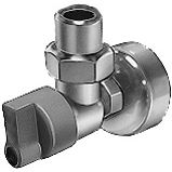 Plyn.guľový kohút rohový R 3/4"