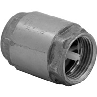 Samotiažna klapka/spätný ventil