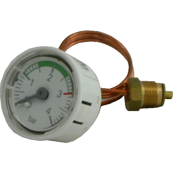 Manometer vykurovacieho okruhu 0-4