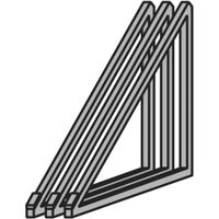 Stojan AluFlex-U na 2 kolektory TopSon F3-1/CFK