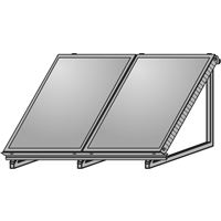 Stojan AluFlex-U na 2 kolektory F3-1/CFK