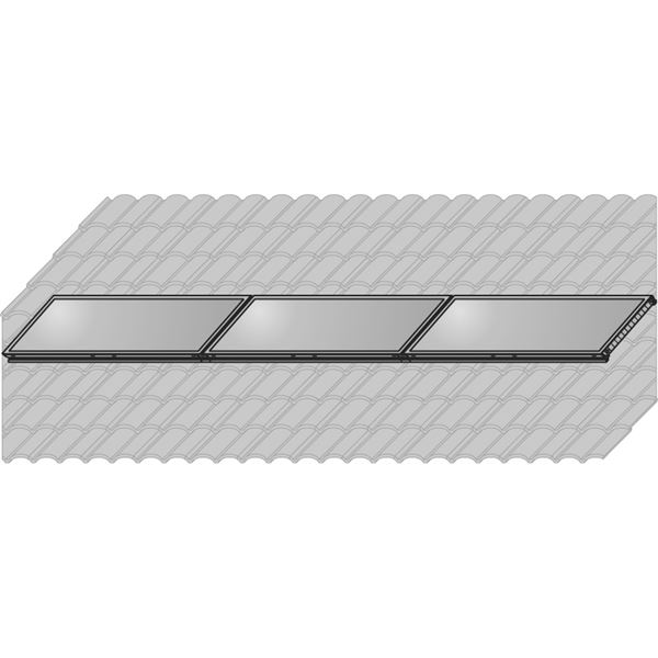 Souprava AluPlus pro montáž 3 kolektorů TopSon F3-Q