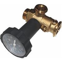 Uzatvárací guľový kohút dlhý, s uzatváracím ventilom