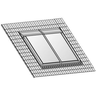 Súprava na montáž 2 kolektorov Topson F3-1/CFK-1 do strechy