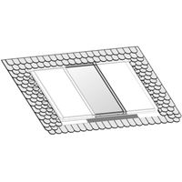 Sada dplňková pro montáž 1 kolektoru do střechy pro břidlici/šindel