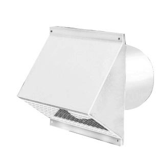 CWL kryt na stenu DN 125 mm biely