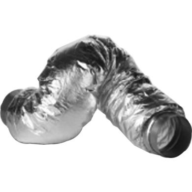 Tlmič hluku na prívod alebo odvod, 50 mm izolácia,DN180, dĺžka 1000mm