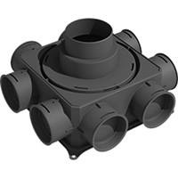 Rozvádzač vzduchu mini ,8-75 - pre potrubie ISO DN125