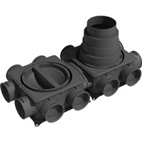 Rozvádzač vzduchu mini ,12-75 - pre potrubie ISO DN125