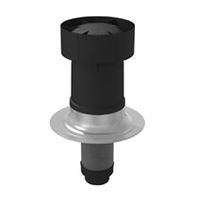 Střešní průchodka pro plochou střechu DN 160, tepelně izolovaná sada