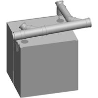 Základná pripájacia súprava MGK Twin DN 200/250