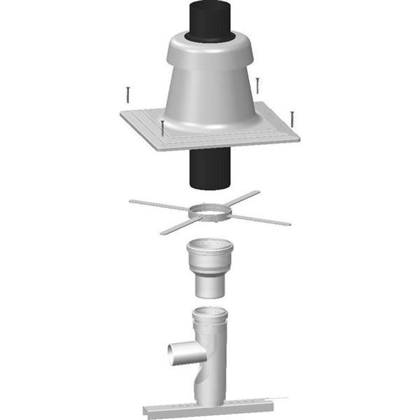 Základná súprava na pripojenie viacerých kotlov DN 60/110