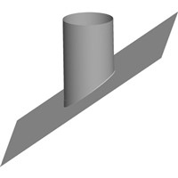 Strešná doska DN 225, so sklonom 30 – 35°