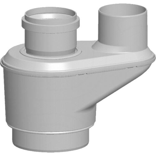Pripájací adaptér DN 80 x 80 x 125