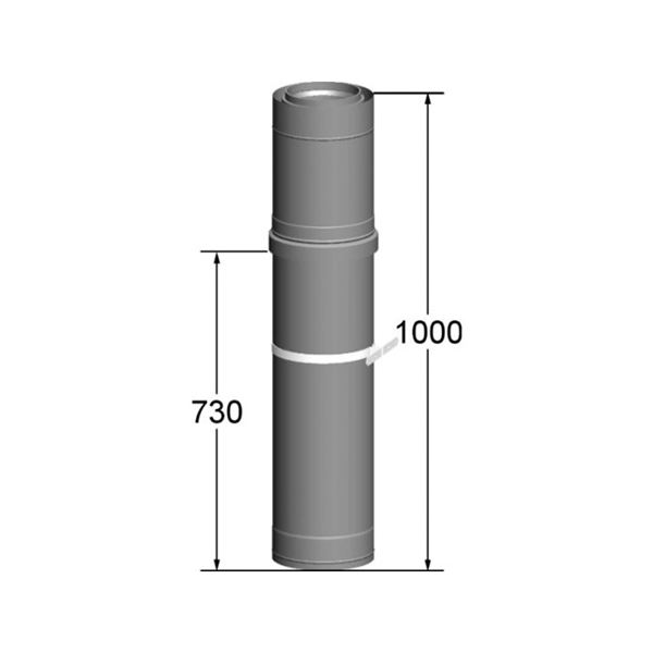 Strešná priechodka DN110/160 - WF5