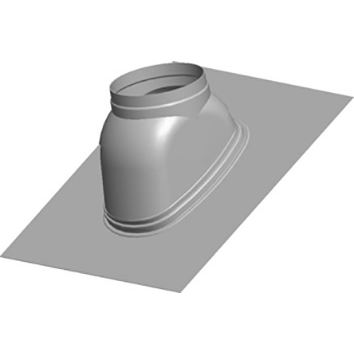 Strešná doska DN 125 ,červehnedá