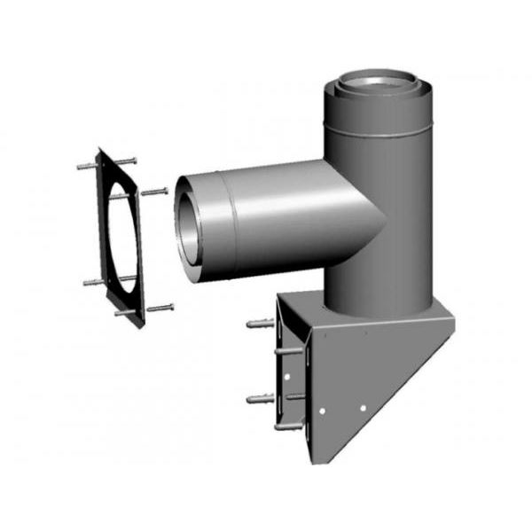 Vonkajšia nástenná konzola DN 80/125
