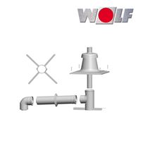 Pripájacia súprava DN 60/100 - koncentrické vedenie spalín