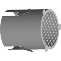 Koncovka DN 80/125 z ušľachtilej ocele