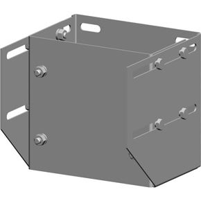 Predĺženie nástennej konzoly na fasádu DN 125