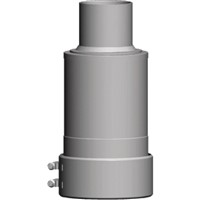 Vyústenie komína na fasádu DN 80/125