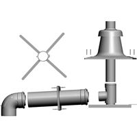 Pripájacia súprava DN 80/125 