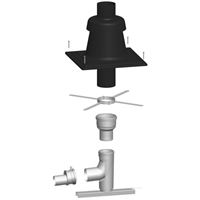 Základná súprava na pripojenie viacerých kotlov DN 80/125