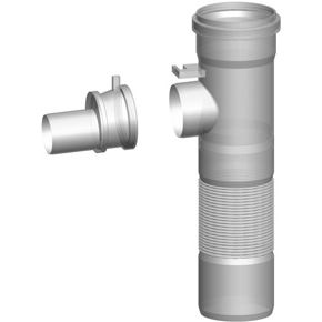 Sada doplňková DN 60/125 pro připojení více kotlů