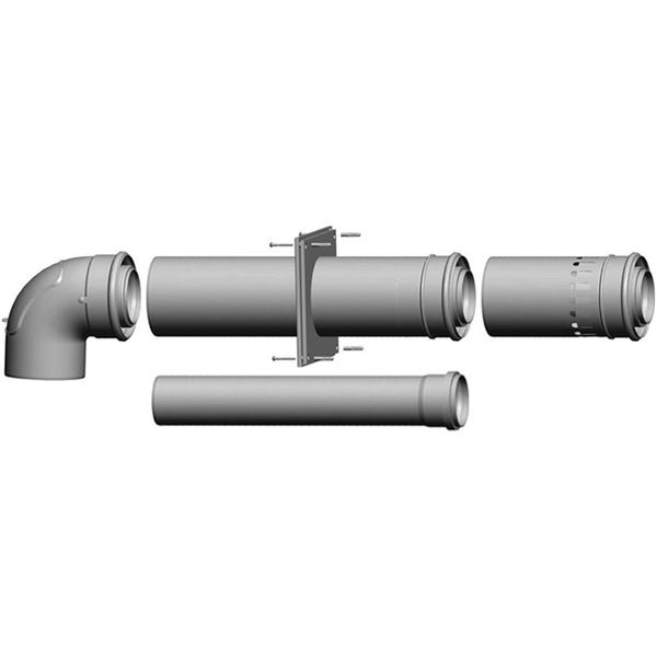 Připojovací souprava DN 80/125 - na komín