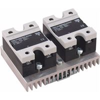 relé SSR 2fáz. chladiče 400 V 15 A