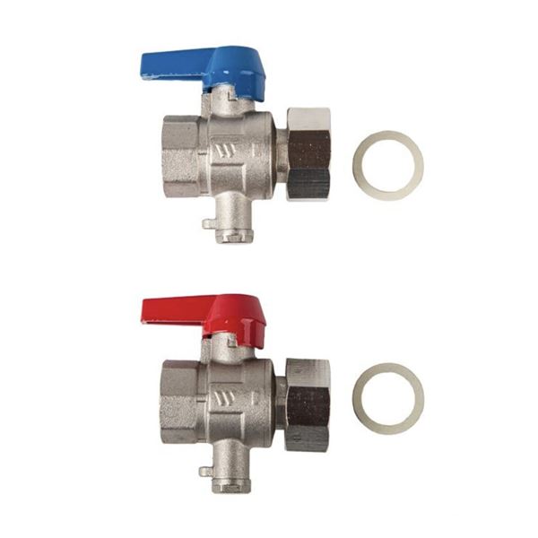 Uzavírací kulový kohout 1" pro připojení snímače tepla