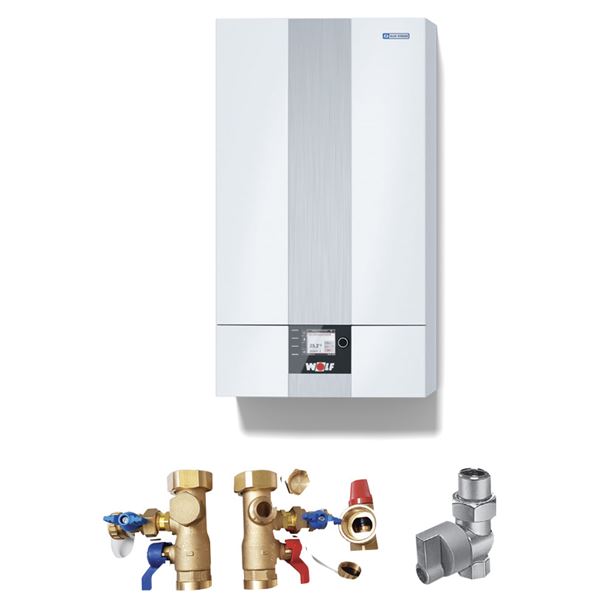 Zostava na vykurovanie s kondenzačným kotlom CGB-2 38kW