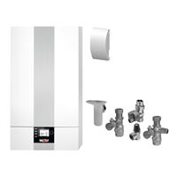 Zostava na vykurovanie a ohrev pitnej vody s kotlom CGB-2K 24kW s prietokovým ohrevom vody