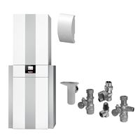 Zostava na vykurovanie a ohrev pitnej vody s kotlom s vrstveným zásobníkom vody CGS-2L-20kW