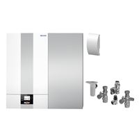 Zostava na vykurovanie a ohrev pitnej vody s kotlom s vrstveným zásobníkom vody CGW-2L-20kW