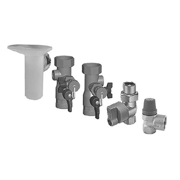 Pripájacia sada pre inštaláciu nad omietku