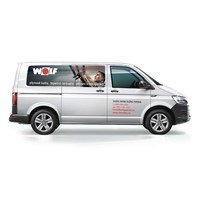 Reklamný polep automobilu