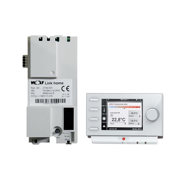 Zostava: modul ISM7i a ovl. Modul BM2 s nást. držiakom a vonk. snímačom, biela