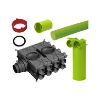 Zostava  vnútorného systému rozvodu vzduchu s hladkým povrchom 75/63 - DN125, pre CWL-180 Excellent